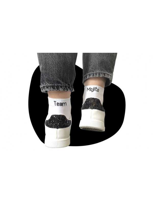 Chaussettes blanches Homme Team Mojito