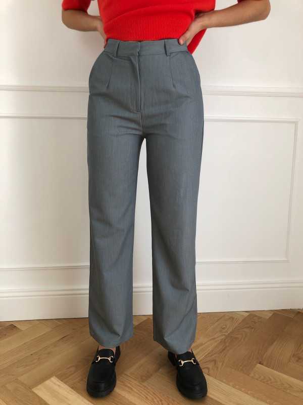 Tailleur pantalon gris